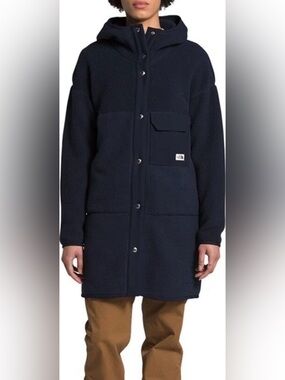 The North Face Cragmont Mashup Coat Fleece Jacket Size Small Black